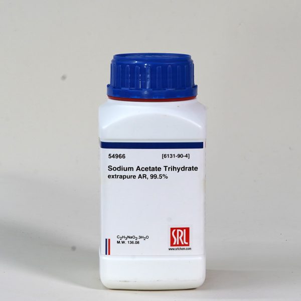 Sodium Acetate Trihydrate extrapure AR, 99.5% - Image 2