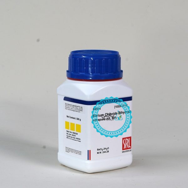 Barium Chloride Dihydrate extrapure AR, 99%