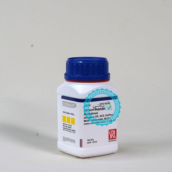 Sodium Sulphate Anhydrous extrapure AR, ACS, ExiPlus, Multi-Compendial, 99.5% - Image 2