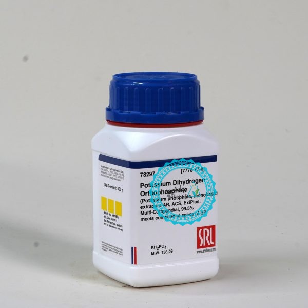 Potassium Dihydrogen Orthophosphate extrapure AR, ACS, ExiPlus, Multi-Compendial, 99.5% - Image 2