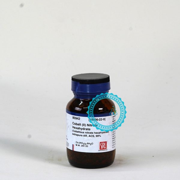 Cobalt (II) Nitrate Hexahydrate extrapure AR, ACS, 99%