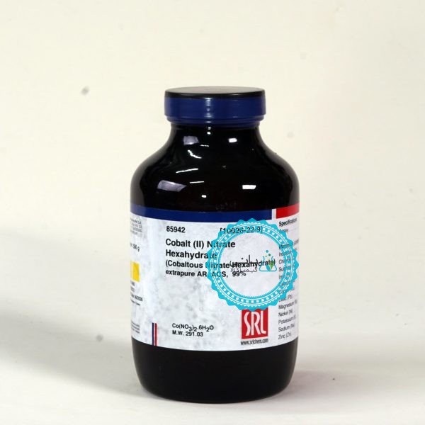 Cobalt (II) Nitrate Hexahydrate extrapure AR, ACS, 99% - Image 2