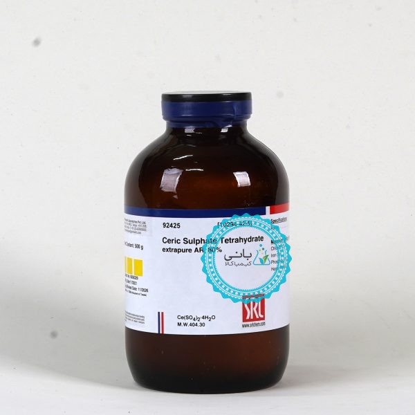 Ceric Sulphate Tetrahydrate extrapure AR, 99%