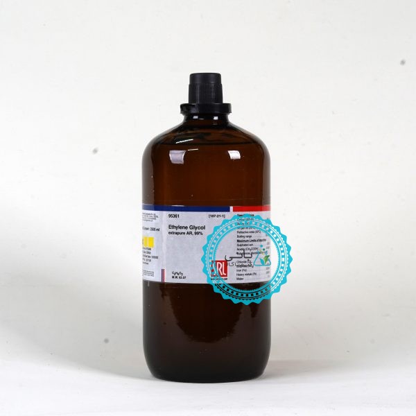 Ethylene Glycol (MEG, Monoethylene Glycol) extrapure AR, 99%