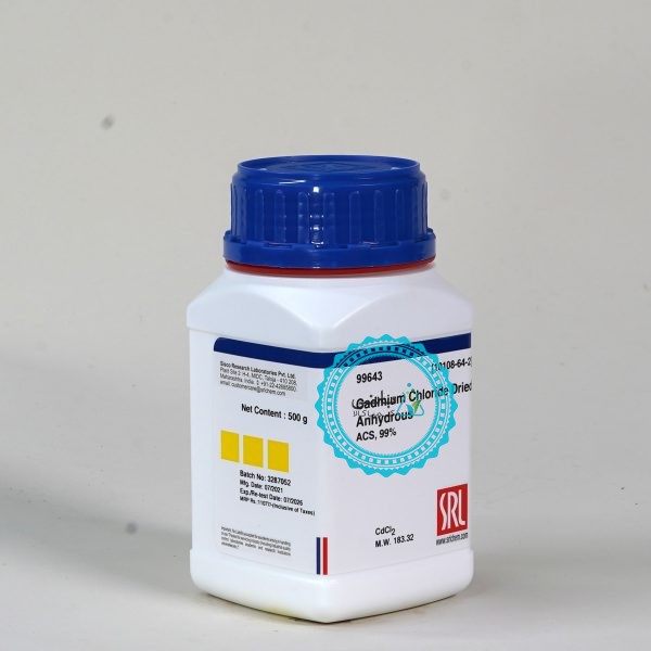 Cadmium Chloride Dried Anhydrous ACS, 99%