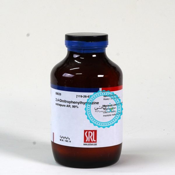 2,4-Dinitrophenylhydrazine extrapure AR, 99%